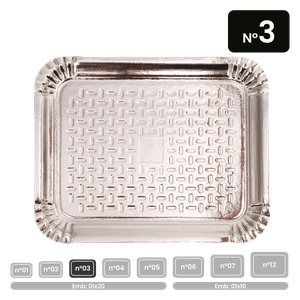 BANDEJA LAMINADO N° 03