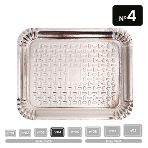 BANDEJA LAMINADO N° 04