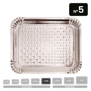 BANDEJA LAMINADO N° 05