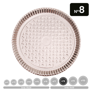 PRATO LAMINADO N° 08