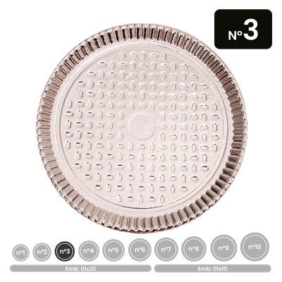 Produto Festcolor - PRATO LAMINADO N° 03