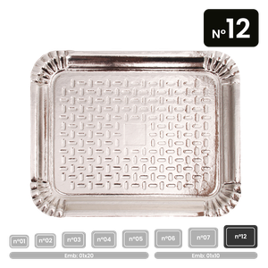 BANDEJA LAMINADO N° 12