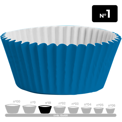 Produto Festcolor - FORMINHA AZUL N° 1