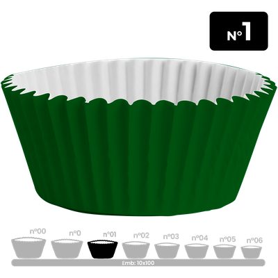 Produto Festcolor - FORMINHA VERDE N° 1