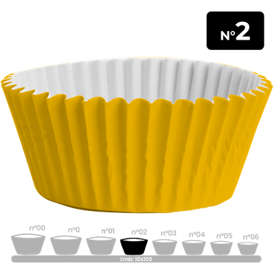 Produto Festcolor - FORMINHA AMARELA N° 2