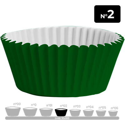 Produto Festcolor - FORMINHA VERDE N° 2