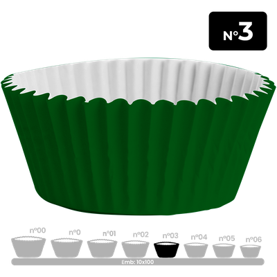 Produto Festcolor - FORMINHA VERDE N° 3