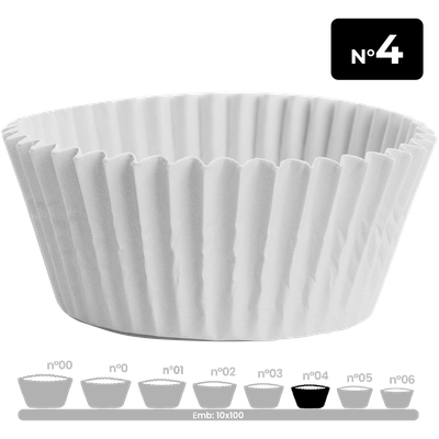 Produto Festcolor - FORMINHA BRANCA N° 4