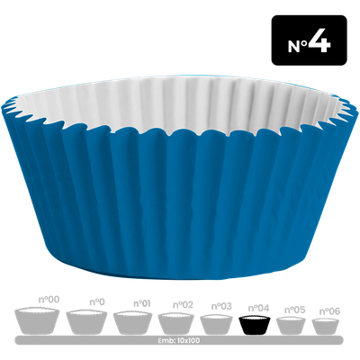 Produto Festcolor - FORMINHA AZUL N° 4