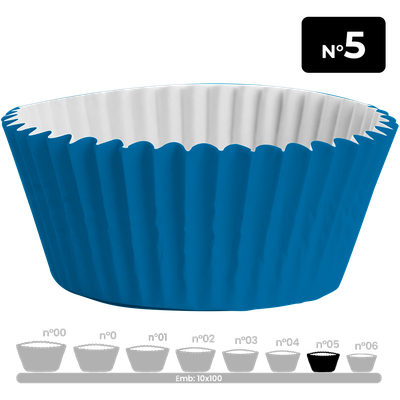 Produto Festcolor - FORMINHA AZUL N° 5