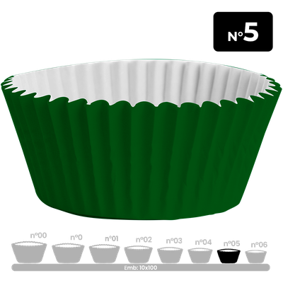 Produto Festcolor - FORMINHA VERDE N° 5