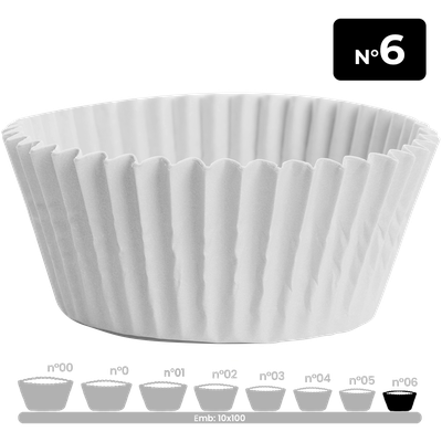 Produto Festcolor - FORMINHA BRANCA N° 6