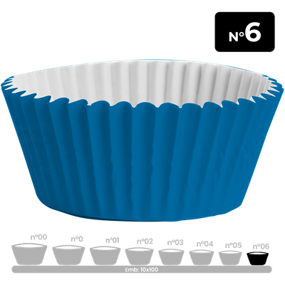 Produto Festcolor - FORMINHA AZUL N° 6