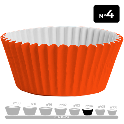 Produto Festcolor - FORMINHA LARANJA N° 4