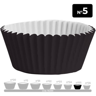 Produto Festcolor - FORMINHA PRETA N° 5