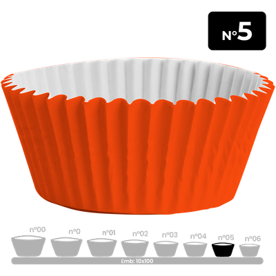 Produto Festcolor - FORMINHA LARANJA N° 5