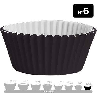 Produto Festcolor - FORMINHA PRETA N° 6