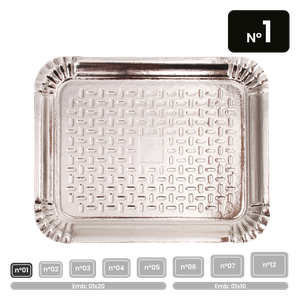 BANDEJA LAMINADO Nº 01