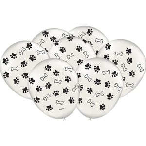 BALÃO DECORADO PATINHAS E OSSINHOS