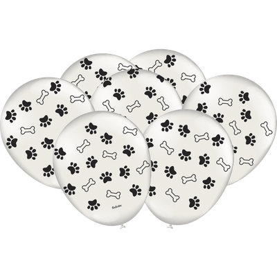 Produto Festcolor - BALÃO DECORADO PATINHAS E OSSINHOS