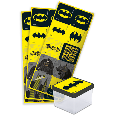 Produto Festcolor - ADESIVO QUADRADO BATMAN GEEK