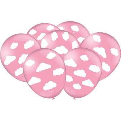 Produto Festcolor - BALÃO DECORADO NUVEM ROSA CLARO
