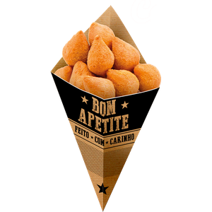 CONE FRASES KRAFT 250 G/M2