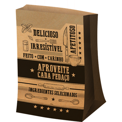 Produto Festcolor - SACO PARA VIAGEM P FRASES KRAFT 60 G/M2