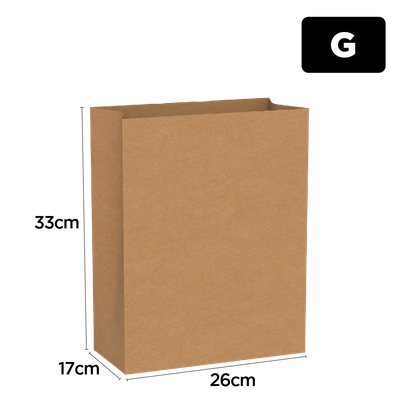 Produto Festcolor - SACO SOS KRAFT G 33X26X17 LISO