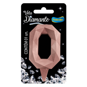 VELA DIAMANTE ROSE GOLD N° 0