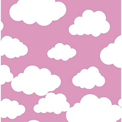 Produto Festcolor - BOBINA TNT NUVEM BABY ROSA