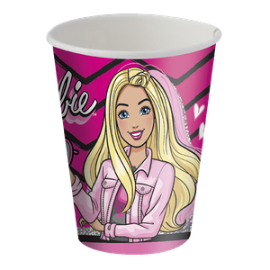 COPO DE PAPEL 200ML BARBIE