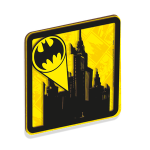 MDF QUADRO DECORATIVO BRASÃO BATMAN GEEK