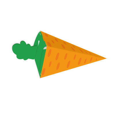 Produto Festcolor - CAIXA CENOURA CANDY