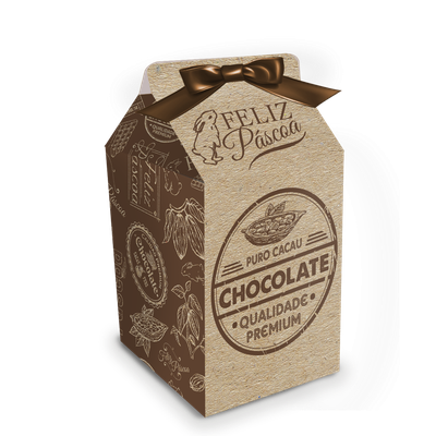 Produto Festcolor - CAIXA MILK KRAFT PURO CACAU