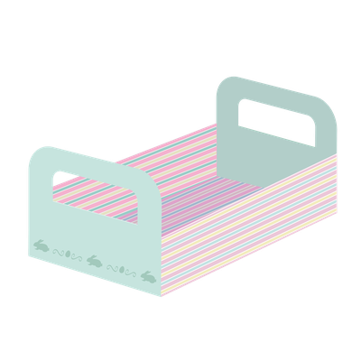 Produto Festcolor - CESTA M PÁSCOA CANDY TIFFANY