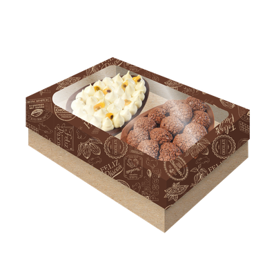 Produto Festcolor - CAIXA 2 OVOS TAMPA COM VISOR M PÁSCOA