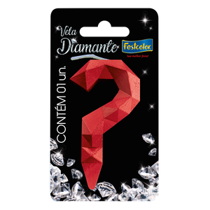 VELA DIAMANTE VERMELHAINTERROGAÇÃO