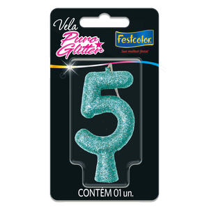 VELA PURO GLITTER TIFFANY N° 5