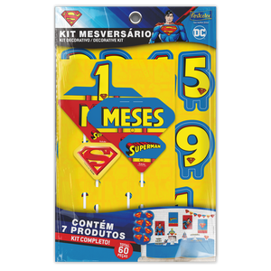 KIT MESVERSÁRIO SUPERMAN GEEK