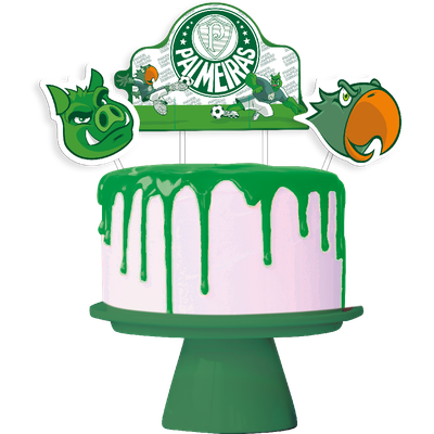 Produto Festcolor - KIT FESTA TIME PALMEIRAS TOPO DE BOLO