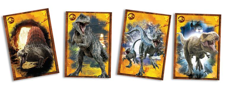 QUADROS DECORATIVOS JURASSIC WORLD 3