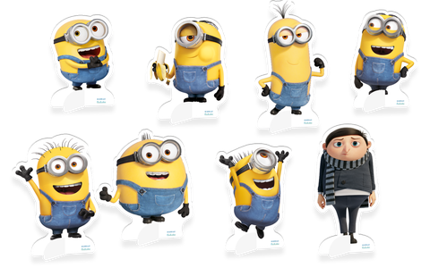 DECORAÇÃO DE MESA MINIONS 2