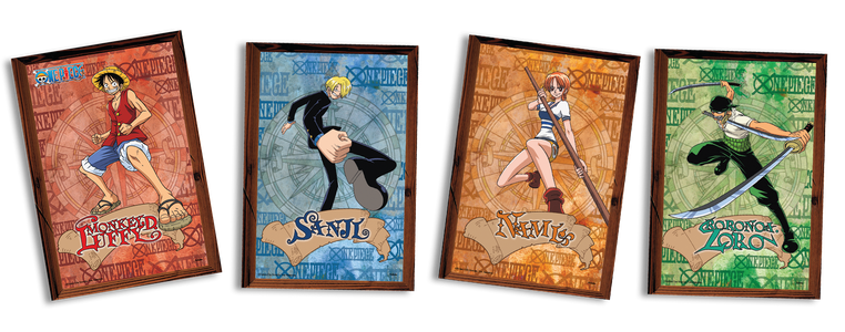 QUADROS DECORATIVOS ONE PIECE