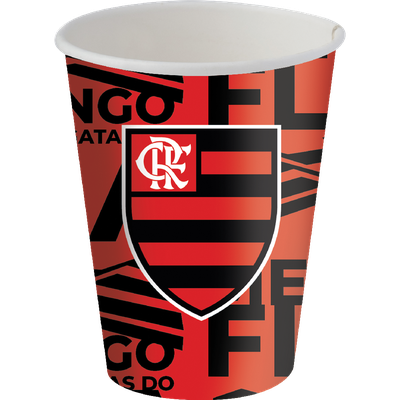 Produto Festcolor - COPO 200 ML FLAMENGO