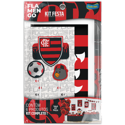 Produto Festcolor - KIT FESTA FLAMENGO