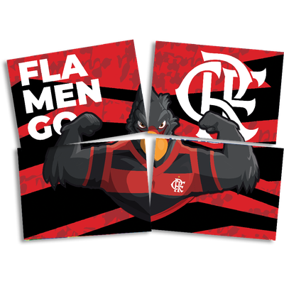 Produto Festcolor - PAINEL DECORATIVO FLAMENGO