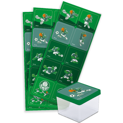 Produto Festcolor - ADESIVO QUADRADO PALMEIRAS