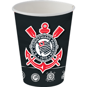 COPO PAPEL 200ML CORINTHIANS