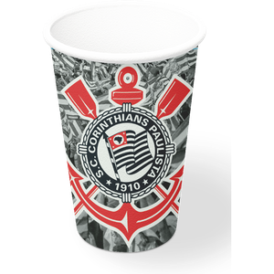 COPO PAPEL 300ML CORINTHIANS